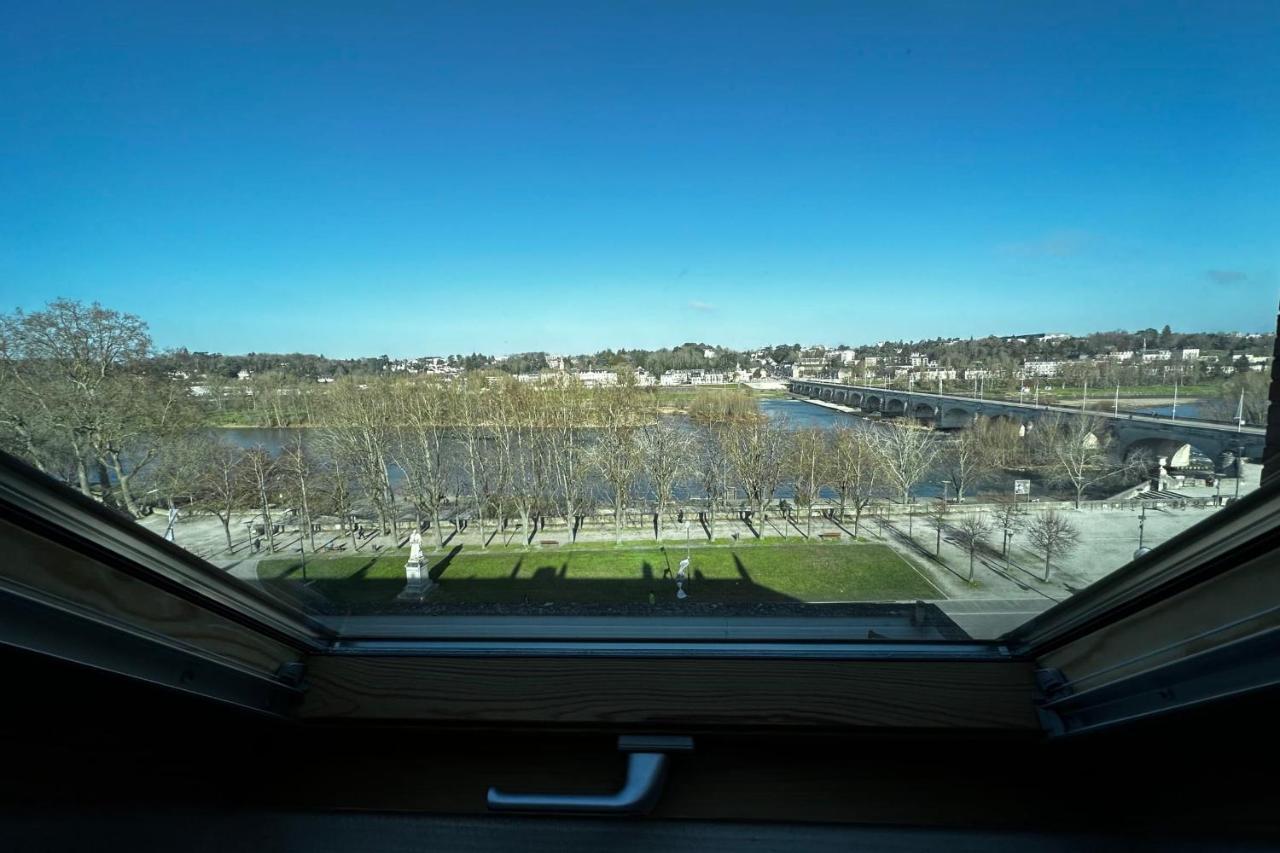 Beautiful Apartment With Terrace - Loire View Tours Exterior photo