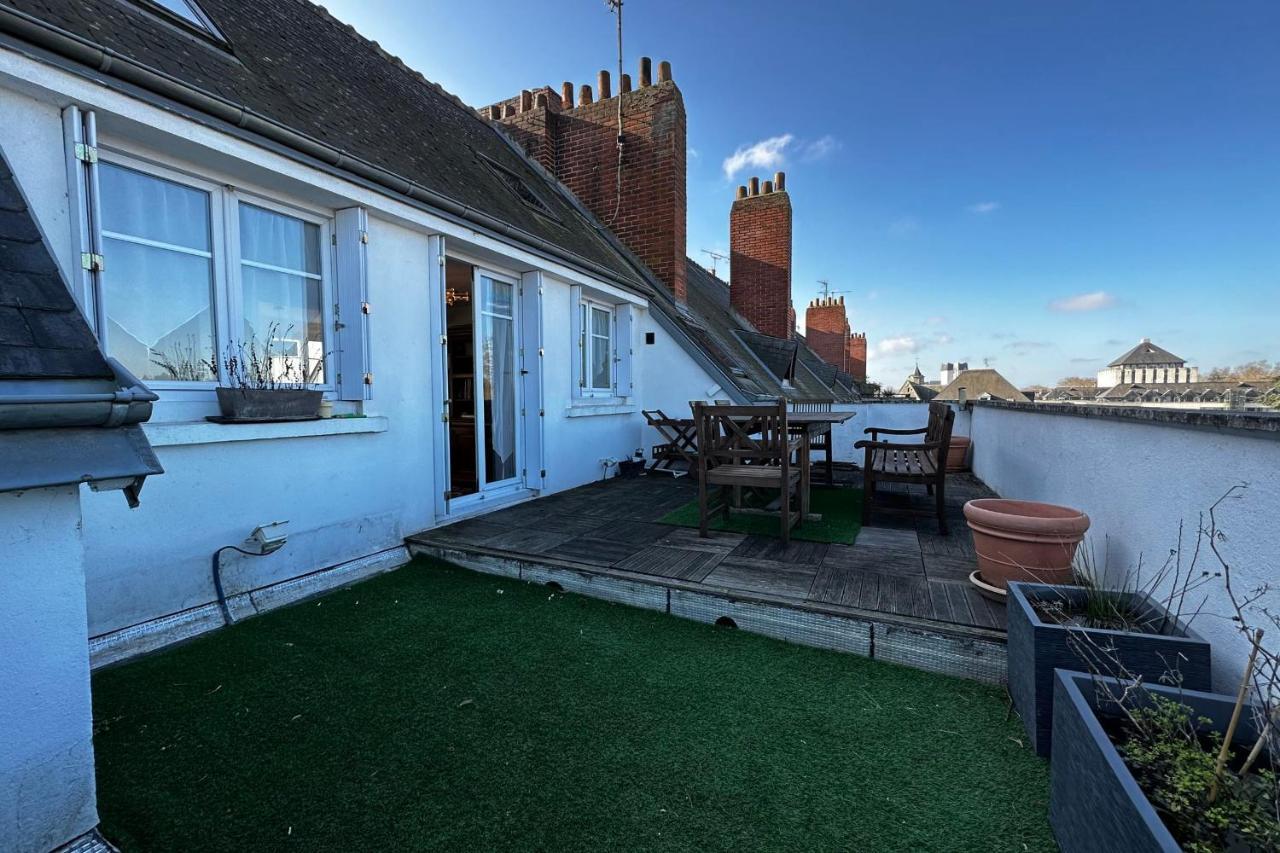Beautiful Apartment With Terrace - Loire View Tours Exterior photo